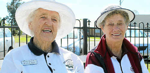 Helen Ferris, who said people west of the Dividing Range are forgotten, and Rose Gimm. Photos Emma Channon Helen Ferris, who said people west of the Dividing Range are forgotten, and Rose Gimm. Photos Emma Channon